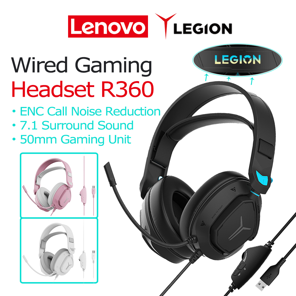 Pc Gaming Lenovo Legion - Słuchawki przewodowe do gier Lenovo LEGION
