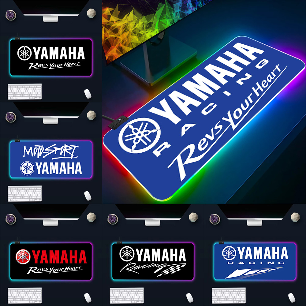 Rgb Mousepad - Podkładka pod mysz z logo motocyklowym,
