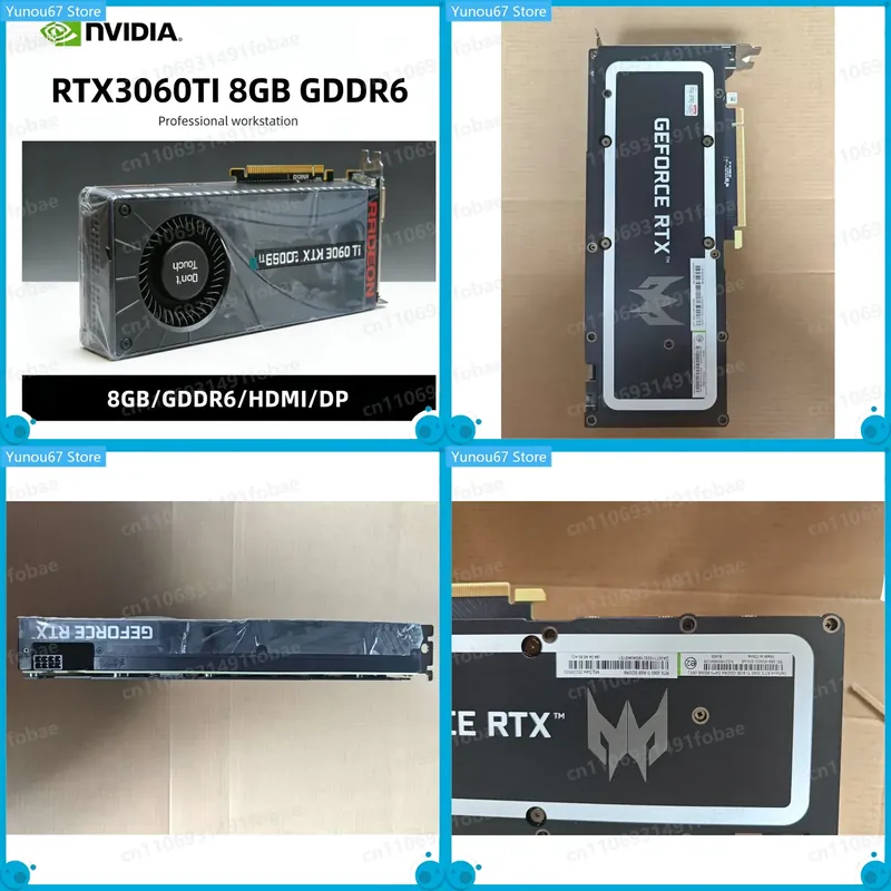 Pc Gaming Rtx - Karta graficzna RTX 3060TI 8GB GDDR6