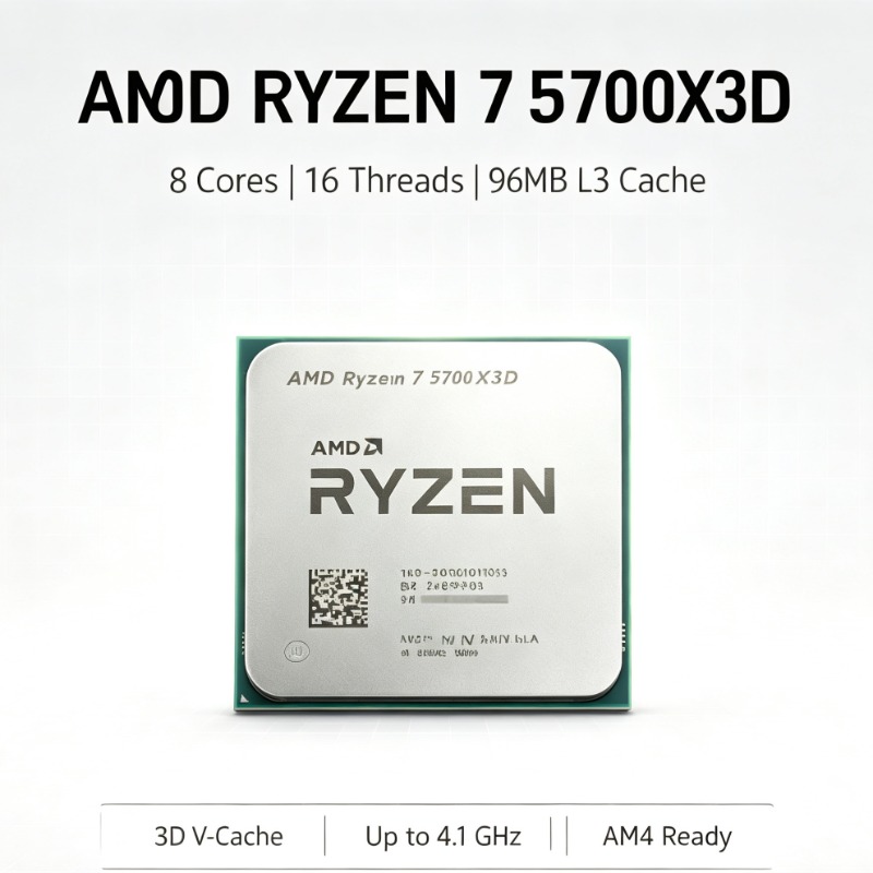 Procesor AMD R7 5700X do kompu – Pc Gaming High End recenzja i cena