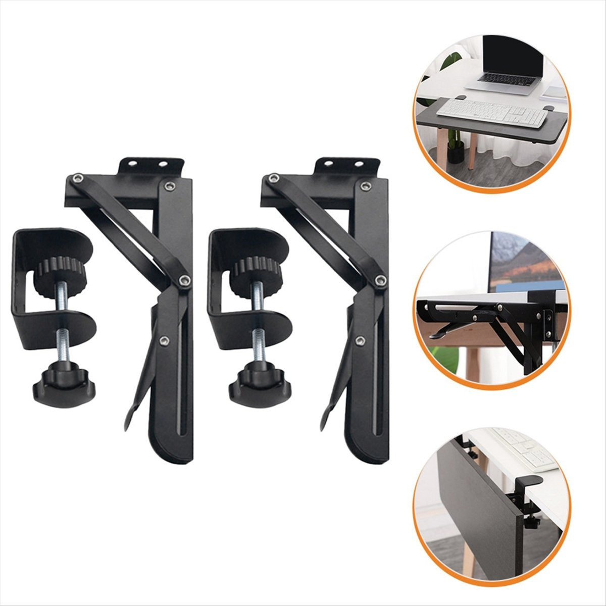 2 SZT. Składany Uchwyt na Klaw – Monitor Stand recenzja i cena
