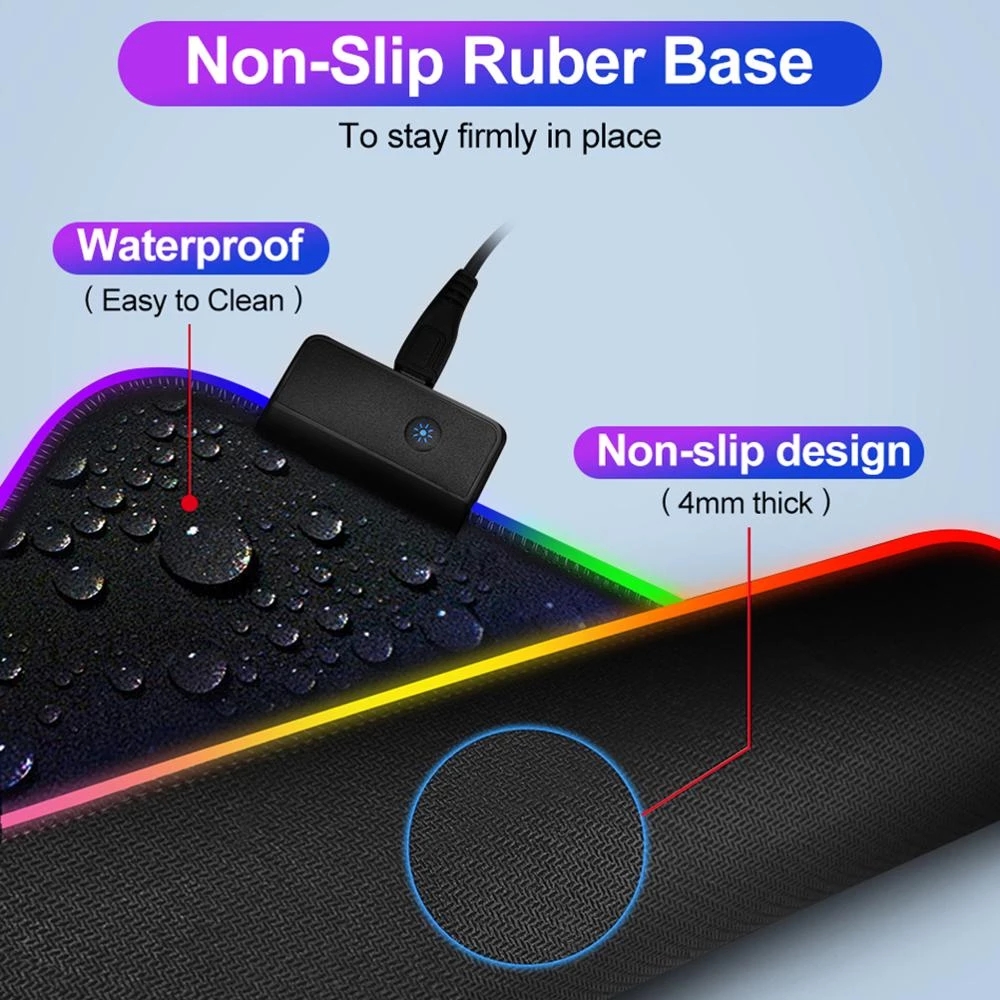 Podkładka pod mysz RGB z podśw – Rgb Mousepad recenzja i cena