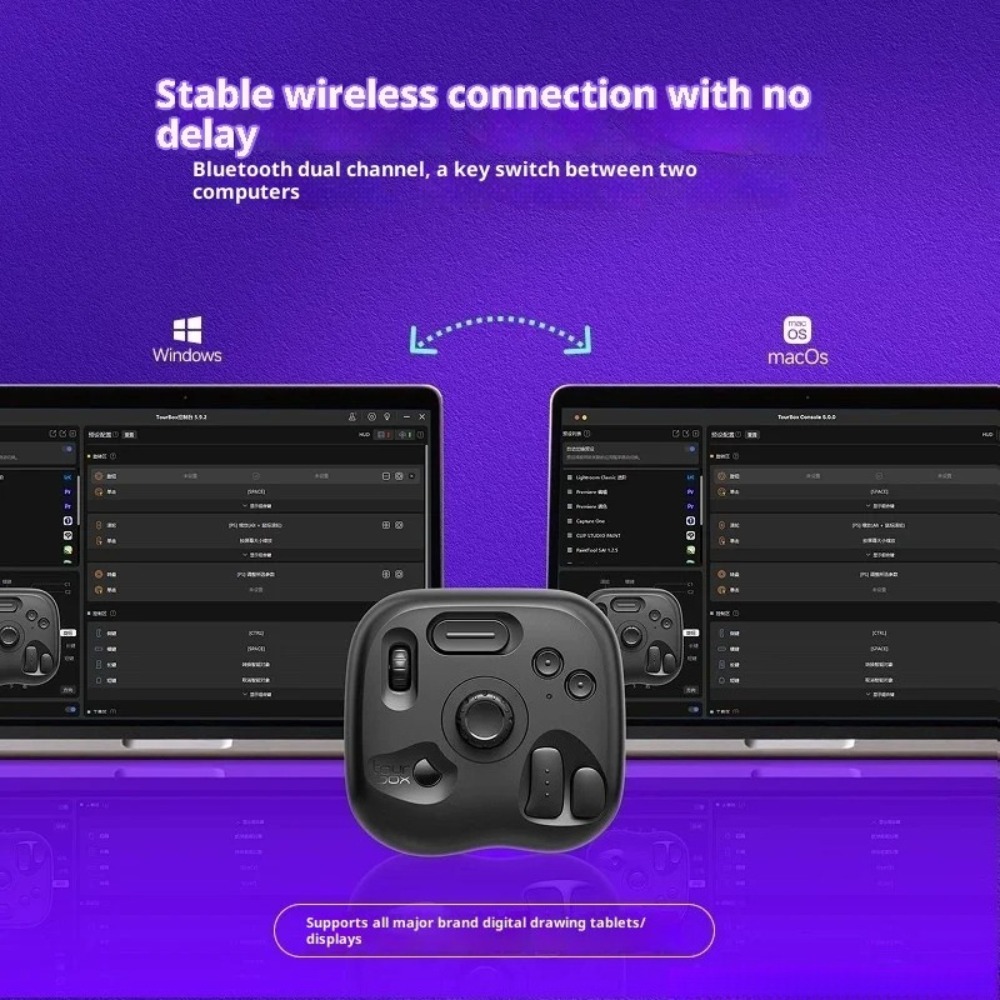 TourBox Lite Bluetooth Bezprze – Pc Gaming Drawing recenzja i cena
