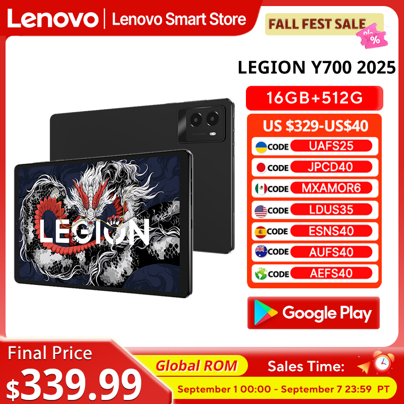 Tablet Lenovo LEGION Y700 2025 – Pc Gaming Legion recenzja i cena