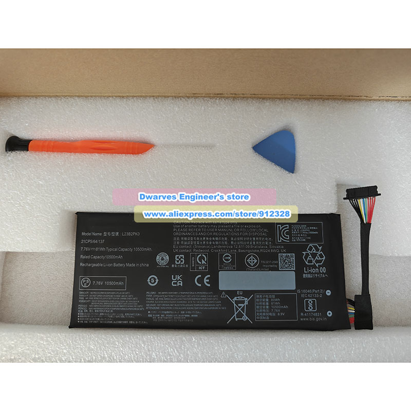 Nowa bateria 7.76V 81Wh L23B2P – Pc Gaming Legion recenzja i cena